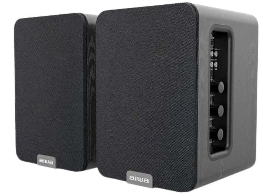 AIWA SPA-200 Aktive Bluetooth Højttalere, sort