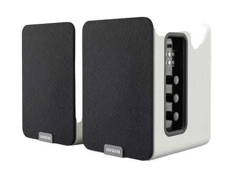 AIWA SPA-200 aktiiviset Bluetooth-kaiuttimet, valkoinen