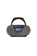 AIWA CDT-200 Boombox – CD, Bluetooth, USB & FM-radio, sort