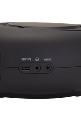 AIWA CDT-200 Boombox – CD, Bluetooth, USB & FM-radio, sort