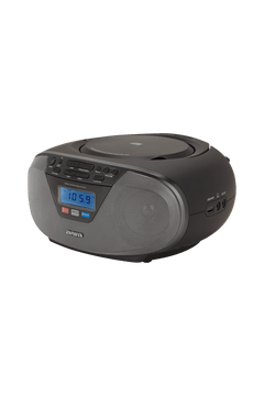 AIWA CDT-200 Boombox – CD, Bluetooth, USB & FM-radio, sort