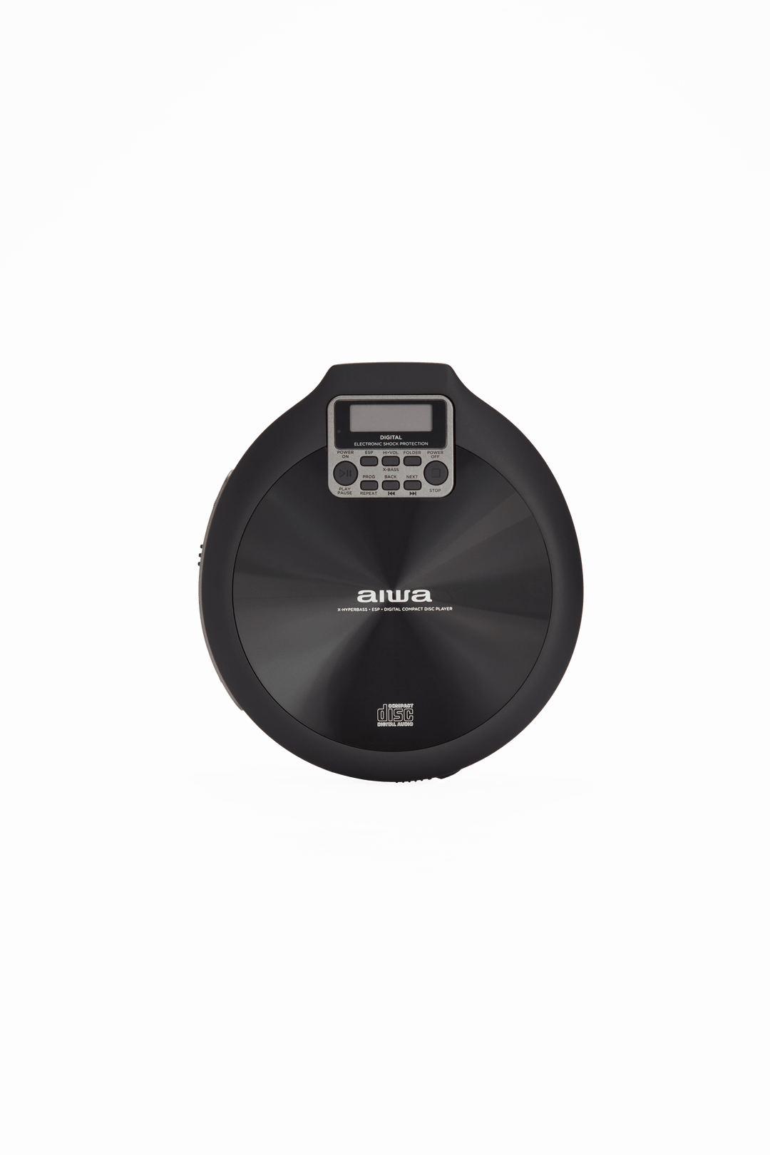AIWA PCP-850 Bærbar CD-afspiller – MP3 & Anti-Shock, sort