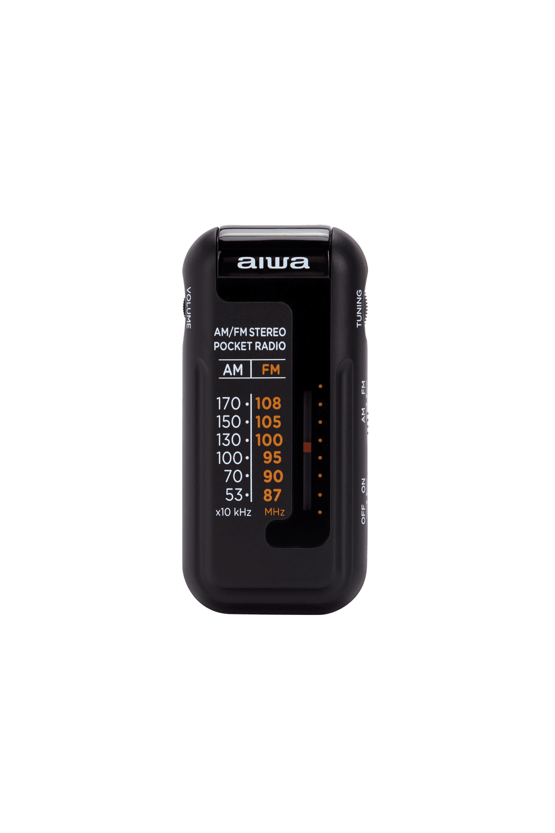 Aiwa RM-10BK kannettava radio, musta