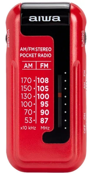 Aiwa RM-10RD kannettava radio, Punainen