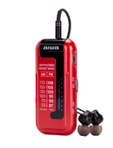Aiwa RM-10RD kannettava radio, Punainen