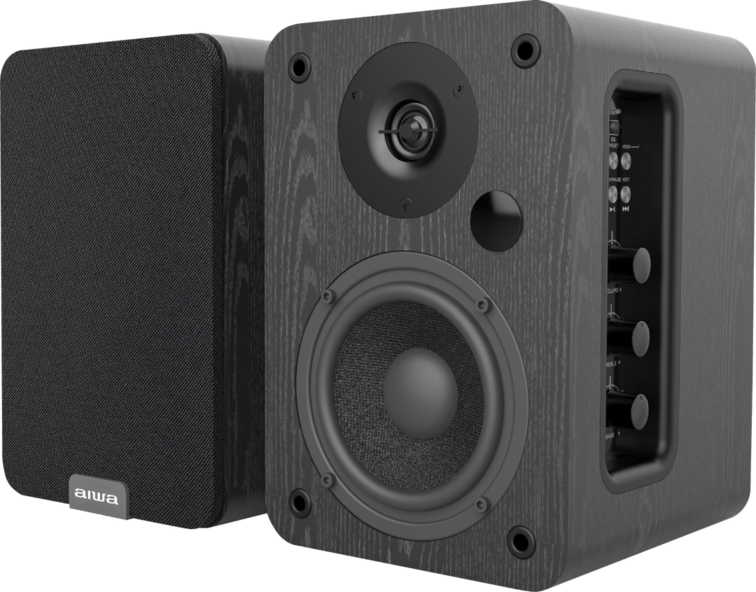 AIWA SPA-200 Aktive Bluetooth Højttalere, sort
