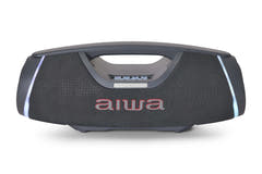AIWA SPB-680 – 20 W Kannettava Bluetooth Party-kaiutin RGB-valoilla, harmaa