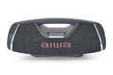 AIWA SPB-680 – 20 W Kannettava Bluetooth Party-kaiutin RGB-valoilla, harmaa