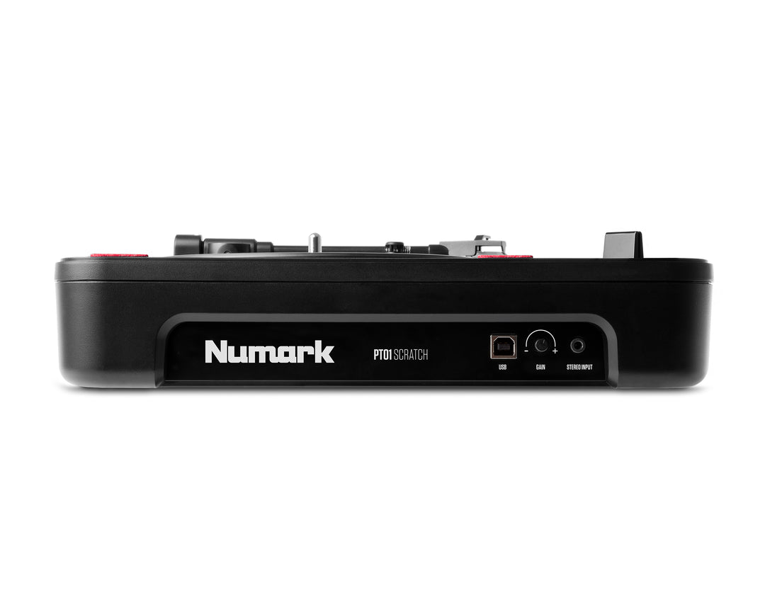 Numark PT01 Scratch Levysoitin (Musta)