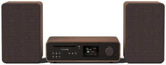 Pure Classic -stereo-Hi-Fi-järjestelmä – DAB+, CD, Bluetooth, 100 W, pähkinäpuu
