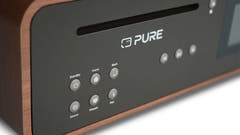 Pure Classic -stereo-Hi-Fi-järjestelmä – DAB+, CD, Bluetooth, 100 W, pähkinäpuu