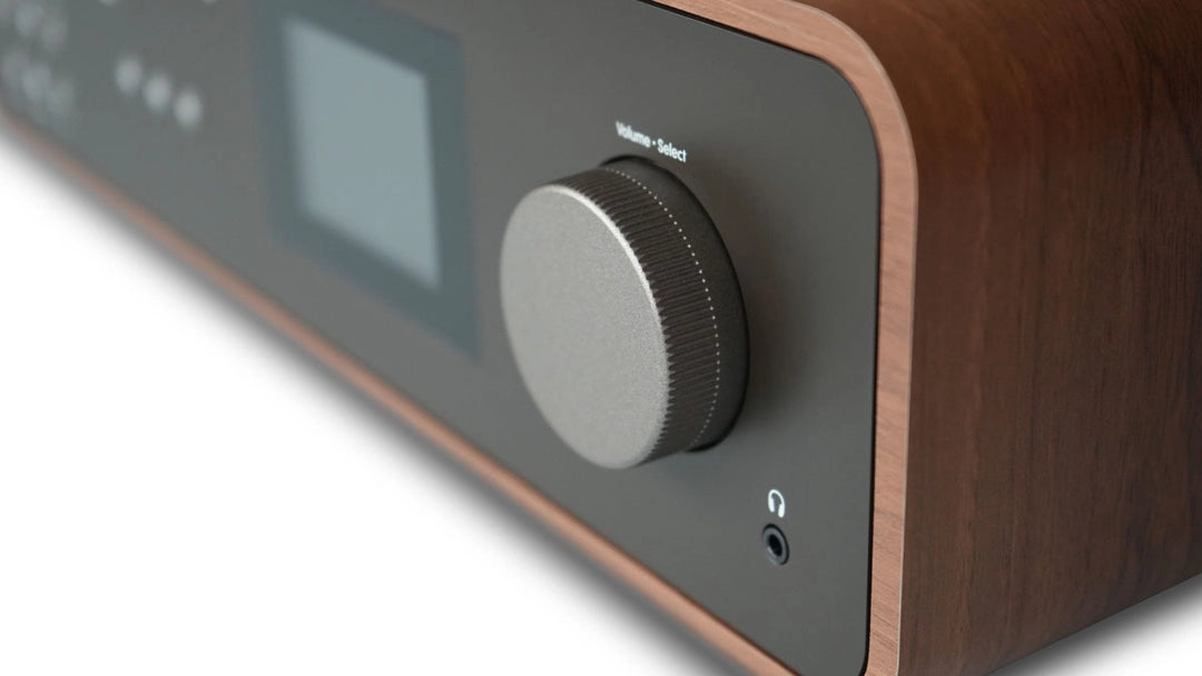 Pure Classic Stereo Hi-Fi System – DAB+, CD, Bluetooth, 100W, Valnød