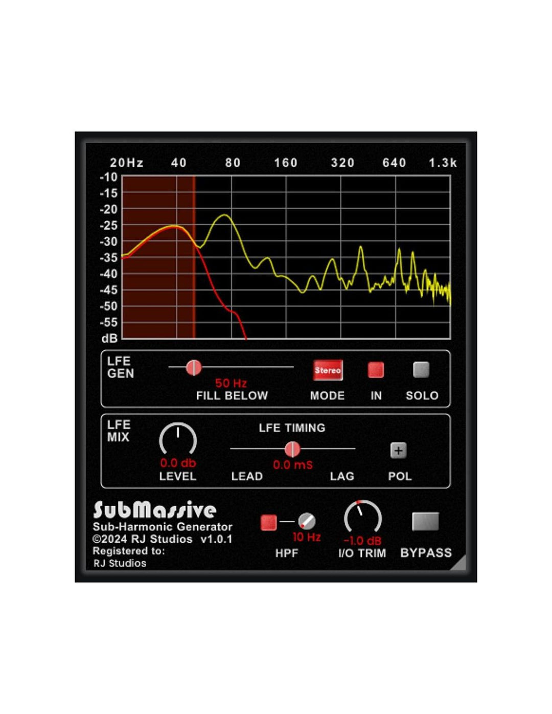 SubMassive sub-harmoninen generaattori plugin