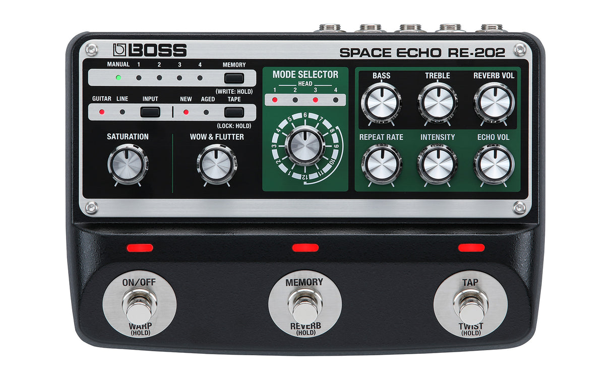 Boss RE-202 Space Echo Delay kitara pedaali