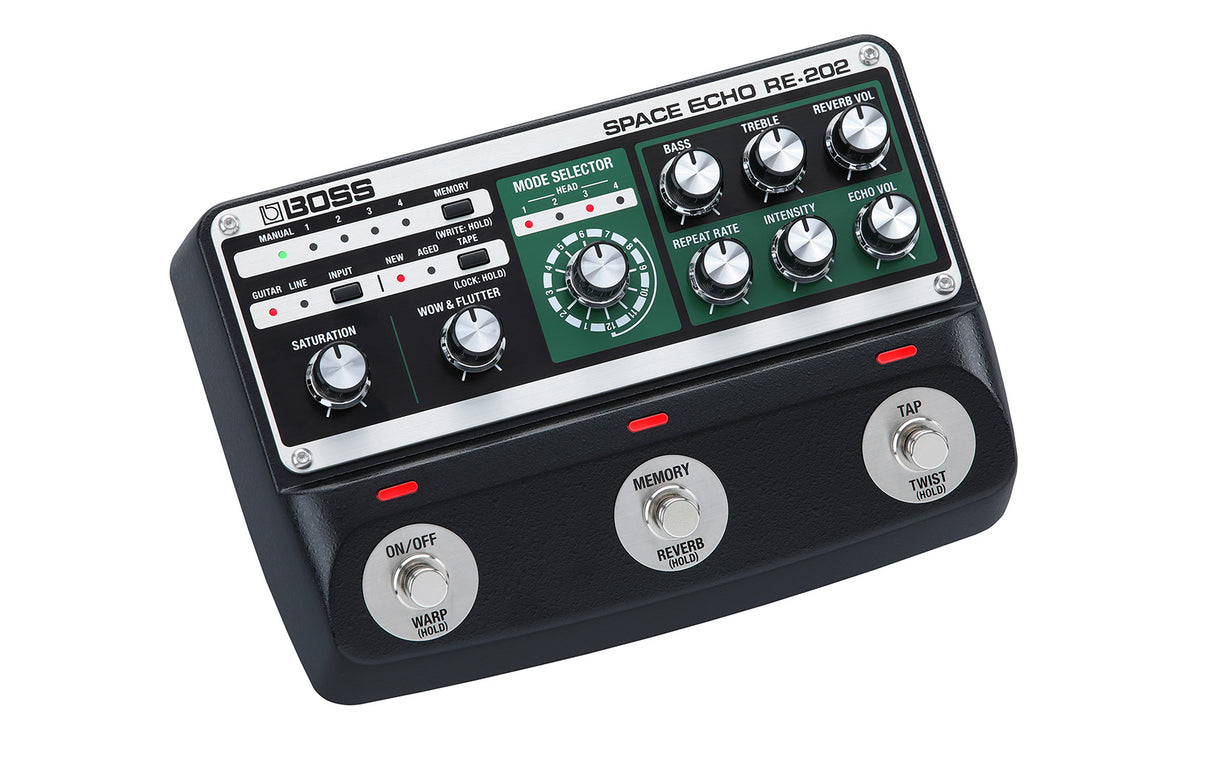 Boss RE-202 Space Echo Delay kitara pedaali
