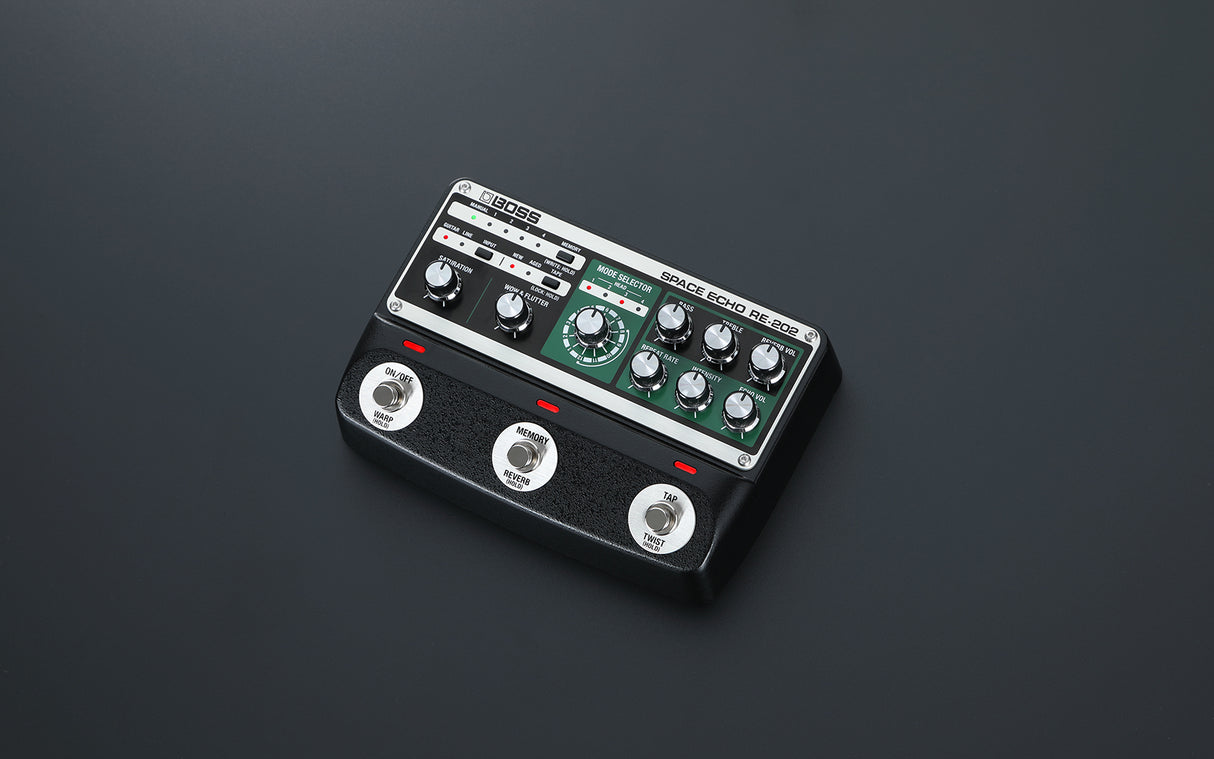 Boss RE-202 Space Echo Delay kitara pedaali