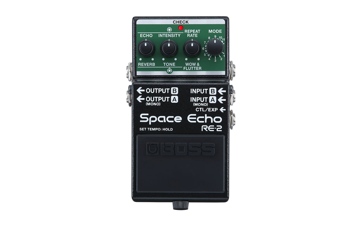 Boss RE-2 Space Echo Delay kitara pedaali