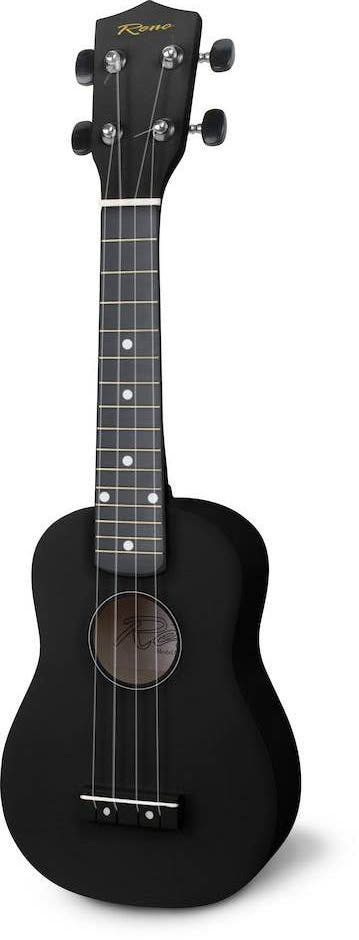 Reno RU150 Sopraano Ukulele (Musta)