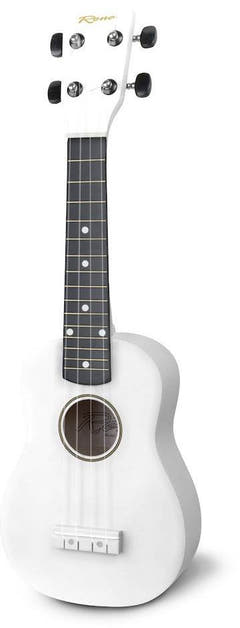 Reno RU150 Sopraano Ukulele, Valkoinen