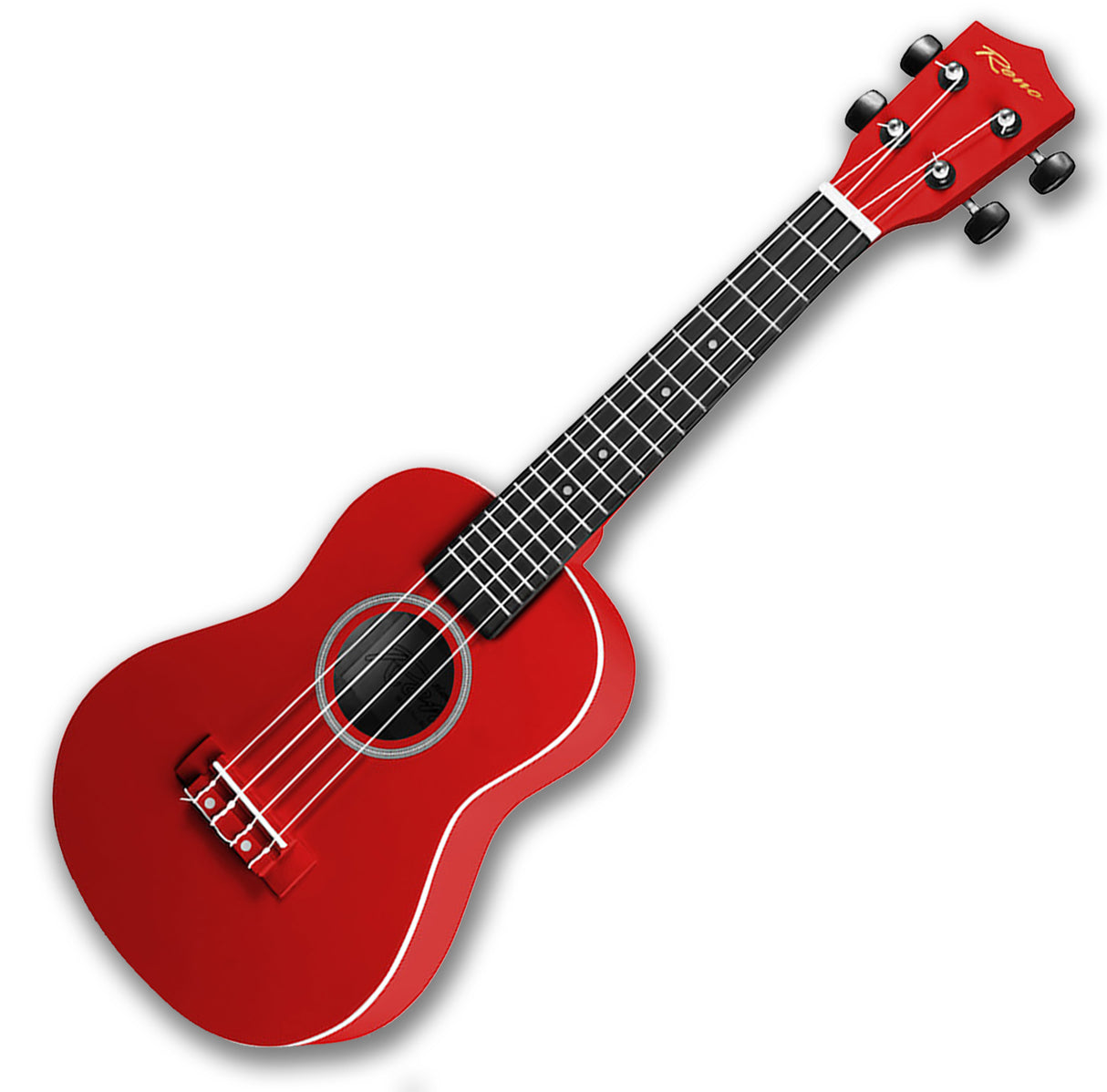 Reno RU300 Grand Concert Ukulele (punainen)