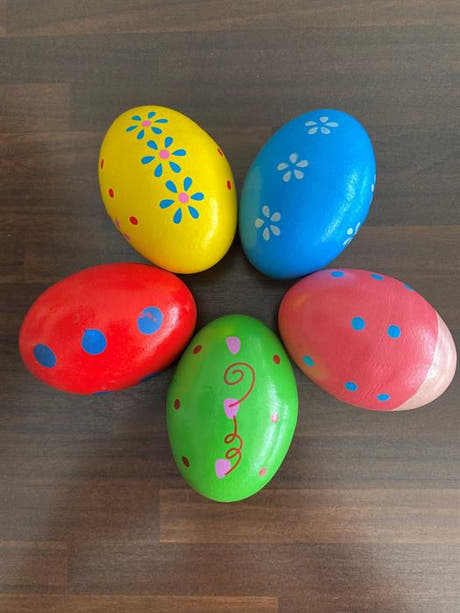 Rytme ägg - Egg shaker - 5 stk pakning