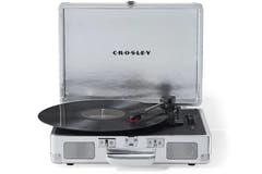 Crosley Cruiser Plus Levysoitin Kaksisuuntainen Bluetooth (hopea)
