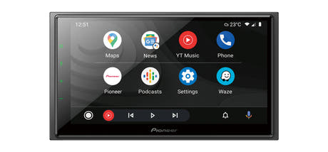 Pioneer SPH-EVO64DAB 2-DIN Autostereo langattomalla CarPlaylla, DAB-radiolla ja Bluetoothilla