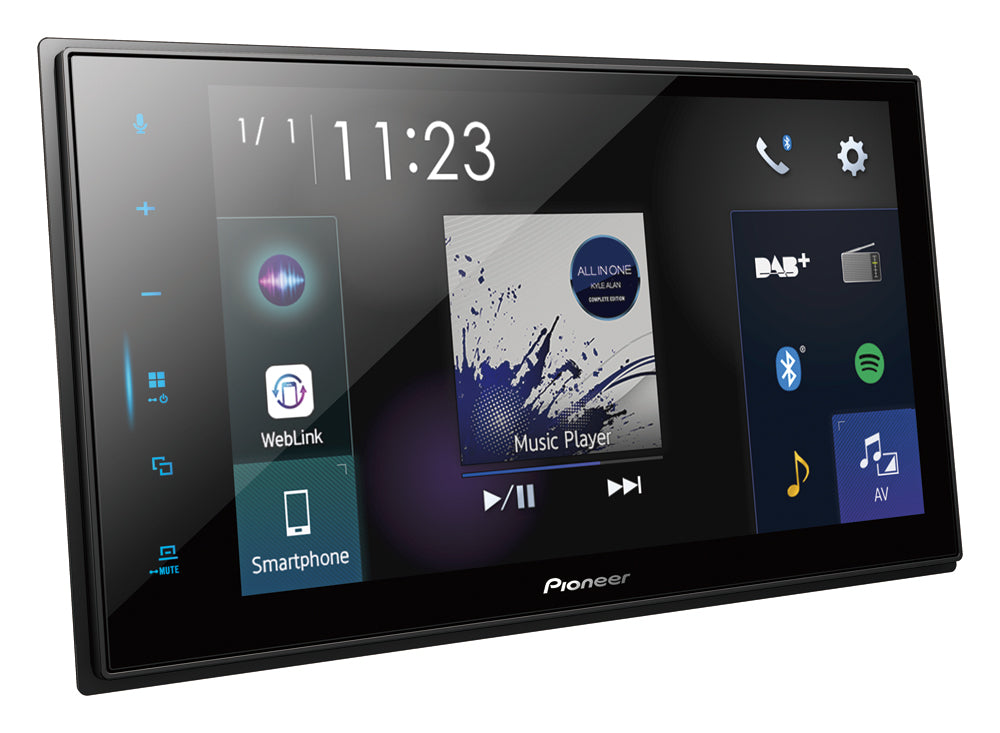 Pioneer SPH-EVO82DAB-Uni1-DIN Autostereo Apple CarPlay, DAB ja Bluetooth