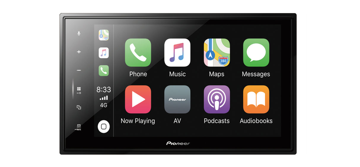 Pioneer SPH-EVO82DAB-Uni1-DIN Autostereot, joissa on Apple CarPlay , DAB ja Bluetooth