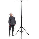 Lysstativ med tværbom 120-280cm (40 kg.)