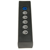 Jakorasia - Powercon sisään sekä 5x Powercon ulos