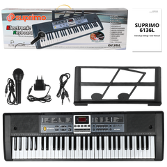 SUPRIMO 6136L keyboard mikrofonilla