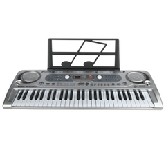 SUPRIMO 824 USB Kosketinsoittimet med mikrofon, MP3-afspiller og nodestativ