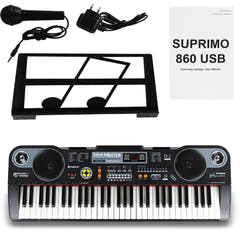 SUPRIMO 860 USB Lasten kosketinsoittimet