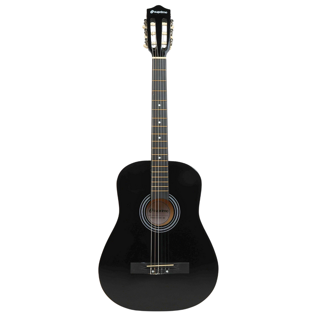 Suprimo CGS1 BK Klassisk Guitar 4/4 – Sort -> Suprimo CGS1 BK Klassinen Kitarat 4/4 – Sort