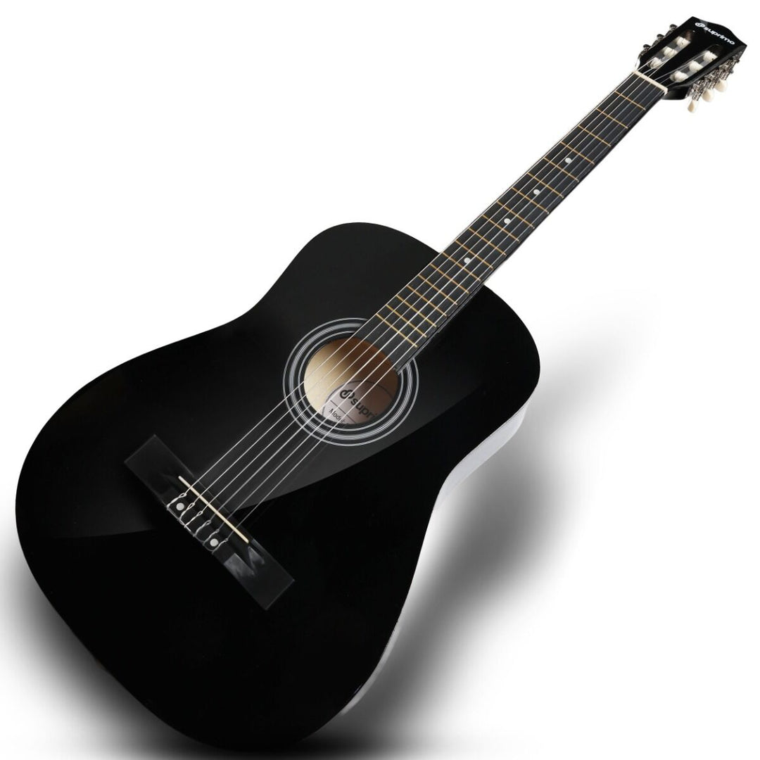 Suprimo CGS1 BK Klassisk Guitar 4/4 – Sort -> Suprimo CGS1 BK Klassinen Kitarat 4/4 – Sort