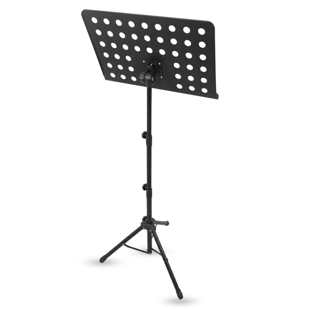 D4 nuottiteline, säädettävä 82–146 cm, musta