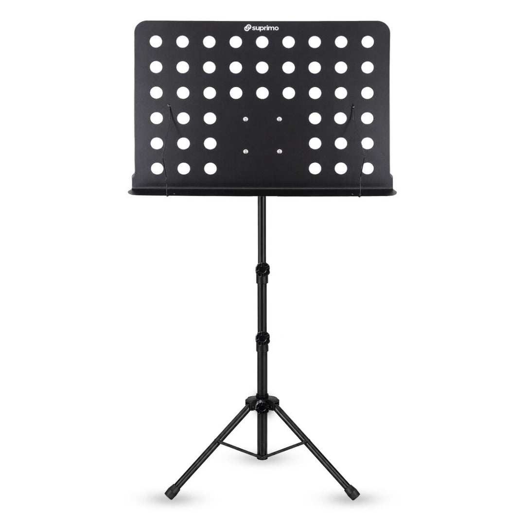 D4 nuottiteline, säädettävä 82–146 cm, musta