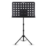 D4 nuottiteline, säädettävä 82–146 cm, musta