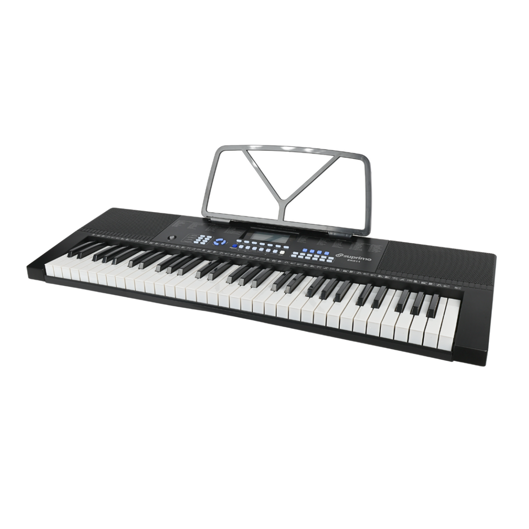 Suprimo EK611 Kosketinsoittimet 61 Tangenter, Sort