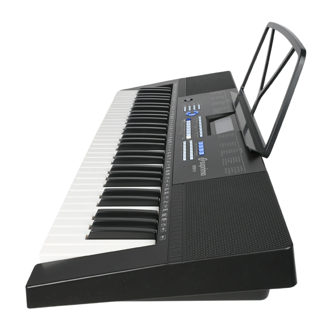 Suprimo EK611 Kosketinsoittimet 61 Tangenter, Sort