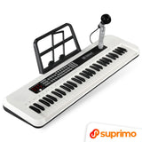 SUPRIMO KEY61 KD Keyboard 61 kosketinta, Mikrotonit, valkoinen