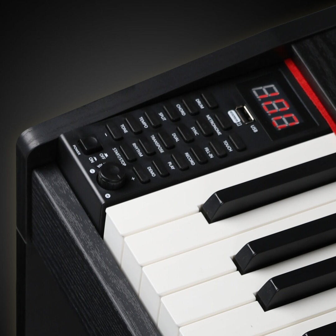Suprimo SDP88 BK Digitaalipiano 88 painotetuilla koskettimilla, Sort