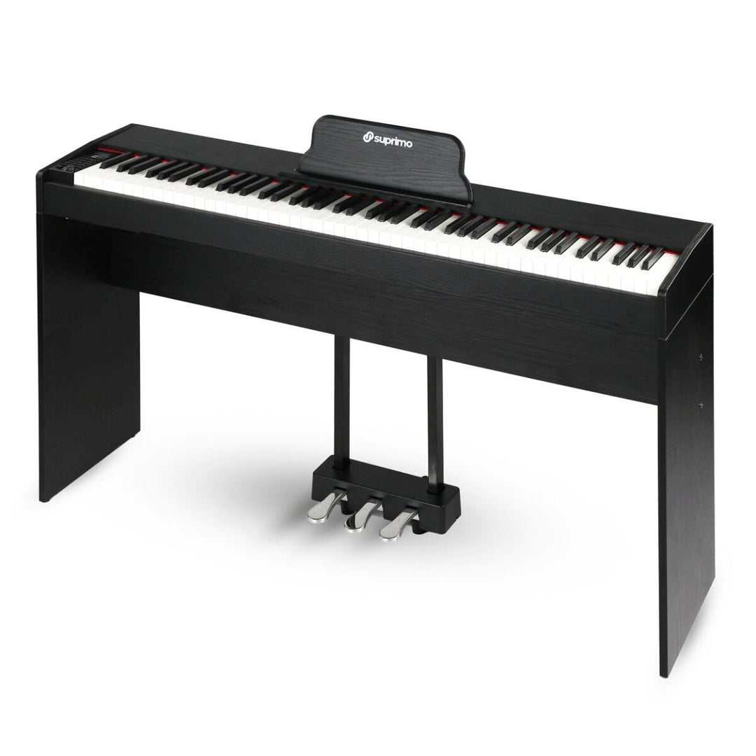 Suprimo SDP88 BK Digitaalipiano 88 painotetuilla koskettimilla, Sort