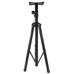Kaiutinjalusta Tripod Musta turvatapilla