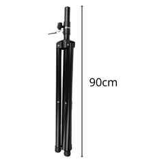 Kaiutinjalusta Tripod Musta turvatapilla