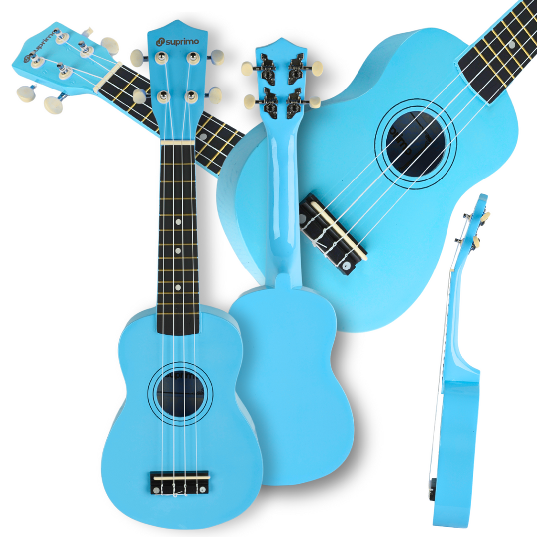 Sopran ukulele, sininen