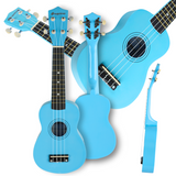 Sopran ukulele, blå