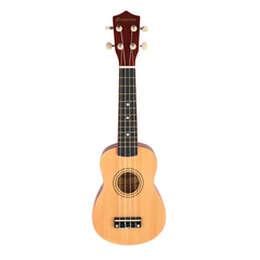 Soprano-ukulele; luonnollinen puu