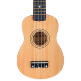 Sopran ukulele; naturligt træ
